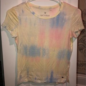 American eagle tight cropped t-shirt